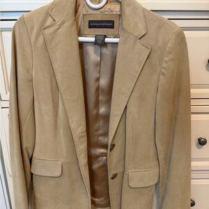 Banana Republic Camel Leather Jacket